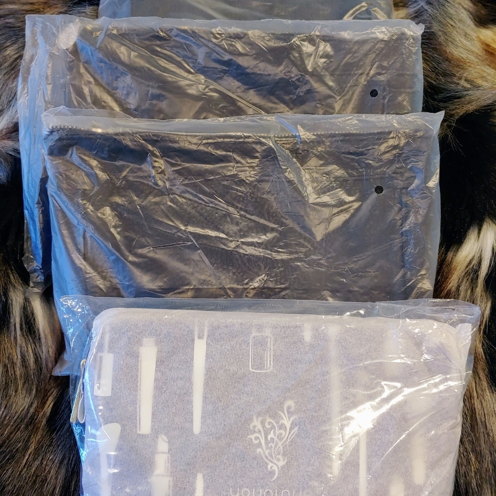 Younique Cosmetics Bags - Lot of 4